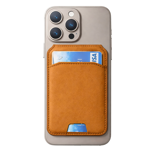 Rust Brown - Essential Magnetic Wallet Stand